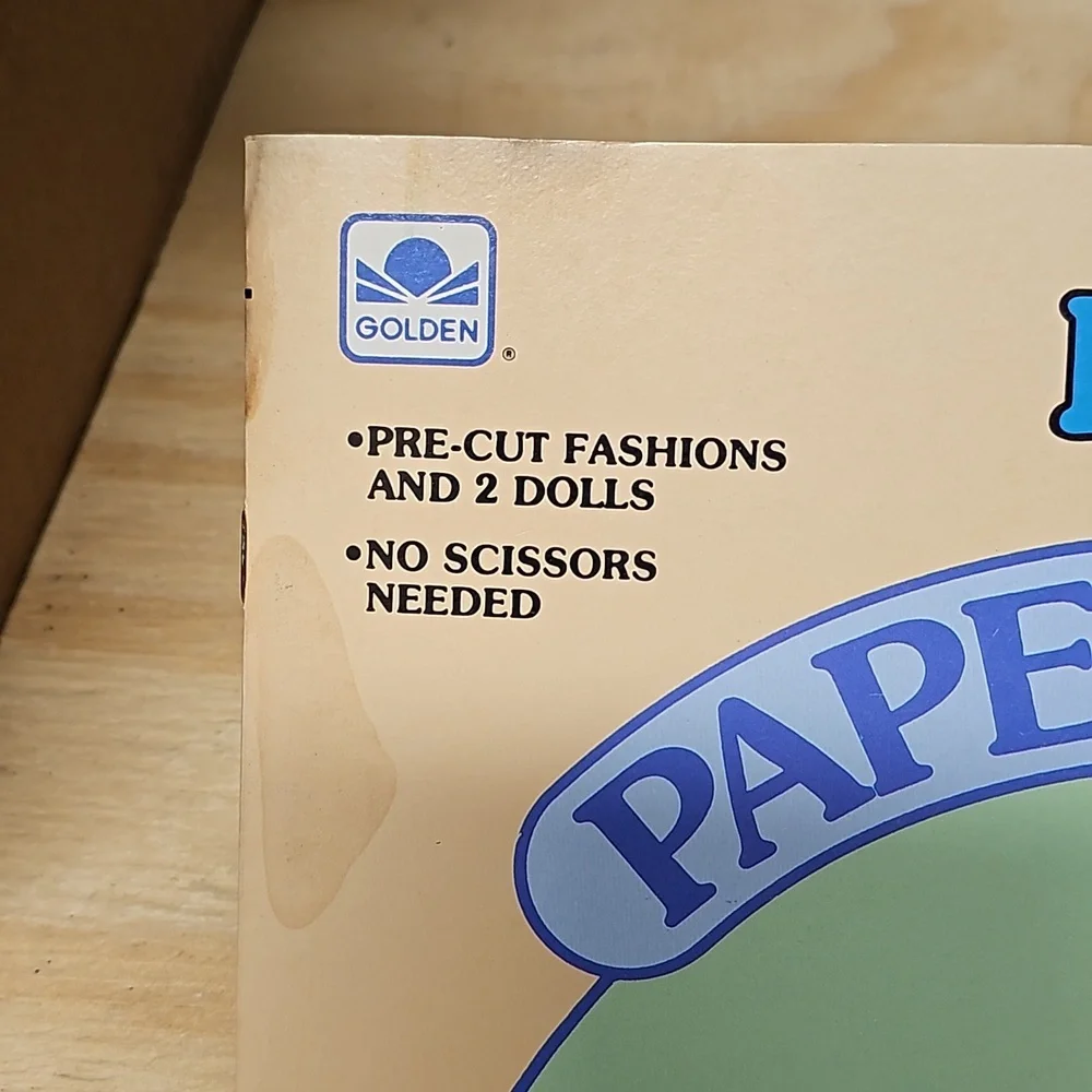 Vintage My Buddy doll paperdolls Golden books - Picture 7 of 16